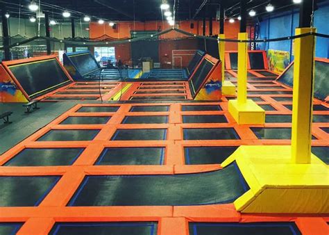 Urban air tulsa - List of Places Like Urban Air. 1. Sky Zone. Sky Zone is an indoor trampoline park that offers a unique and active entertainment experience. It features wall-to-wall trampolines, foam pits, dodgeball courts, basketball hoops, and other interactive attractions. Sky Zone is designed for people of all ages to enjoy jumping, flipping, and bouncing ...
